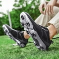 thumbnail image 6 of Yunkctuk Mens Non-slip Golf Shoes, Men's Fixed Spikeless Sole Walking Shoes, Waterproof Outdoor Shoes., 6 of 7