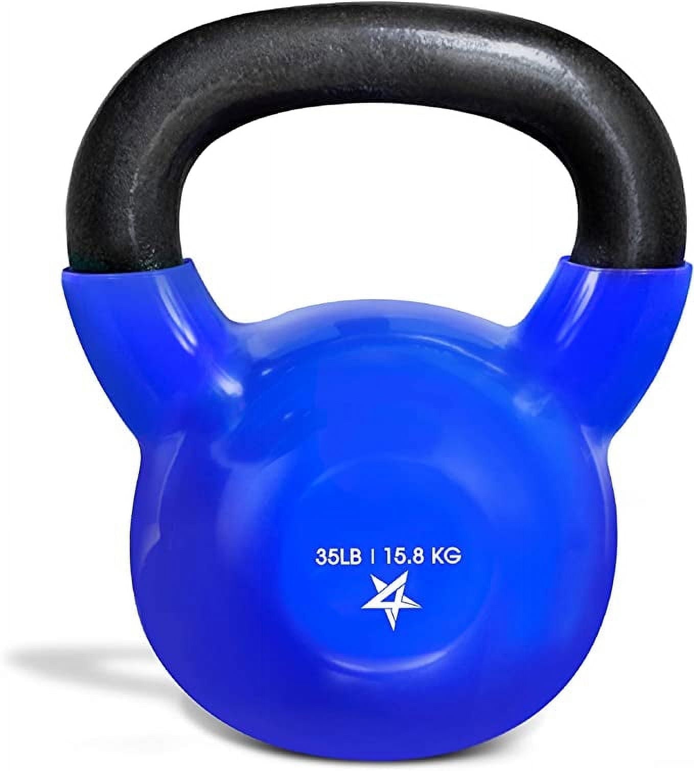Customer reviews for Yes4All 45lb Vinyl Coated / PVC Kettlebell