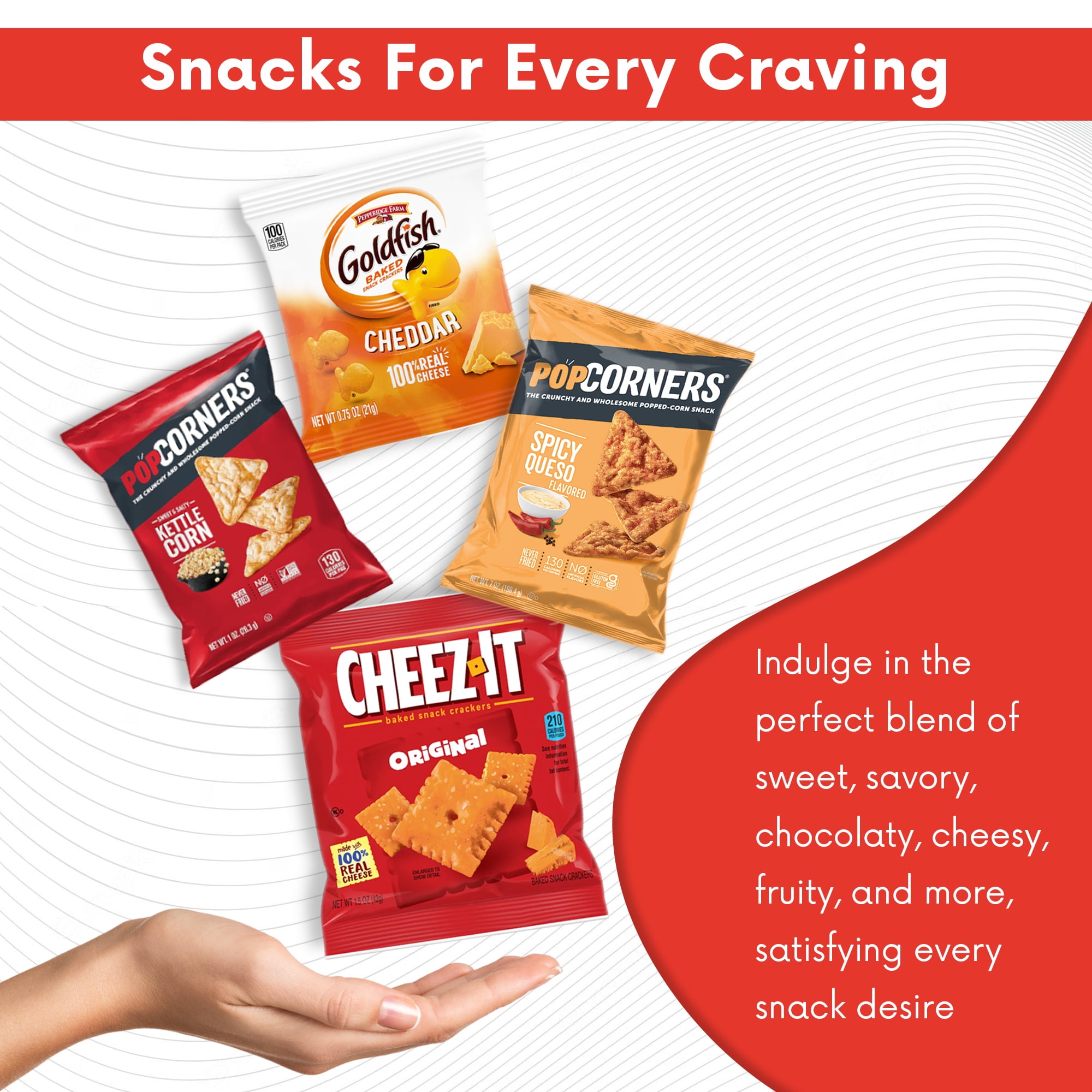 Jumbo Jumble Energy Snack Box (45 Count) Holiday Gift Care Package Snacks Variety Pack for Adults Teens Kids Men Women School College Office Birthday (Energy Set)
