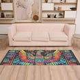 thumbnail image 2 of Yayeee Runner Rug for Bedroom 2'x6' Machine Washable Hallway Non Slip Mat, Abstract Eagle, 2 of 8