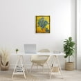 thumbnail image 5 of Stupell Industries Vaas met Irissen Vincent van Gogh Iris Flower Painting Painting Metallic Gold Floating Framed Canvas Print Wall Art, Design by one1000paintings, 5 of 5