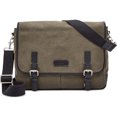 thumbnail image 1 of Bolsa de mensajero Fossil Graham para hombre verde extrapequeño 16 pulgadas, 1 of 1