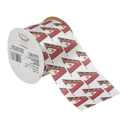 Offray 2.5 x9 MLB Arizona Diamondbacks Single Face Satin Ribbon