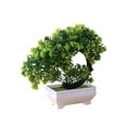 thumbnail image 2 of Planta artificial – Arreglo floral decorativo | Pétalos de simulación, tallos moldeables, maceta estable y ponderada | Multicolor | Plástico | 20x20cm | Decoración de mesas interiores, 2 of 6