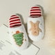 thumbnail image 4 of Zapatos casa cálidos slip-On naves peluche Navidad cómodas para hombres, 4 of 9