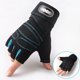 thumbnail image 3 of Guantes de gimnasio para mujeres y hombres, para fitness, levantamiento de pesas, muñequeras, entrenamiento de culturismo, deportes, ejercicio, ciclismo, a prueba de golpes., 3 of 5