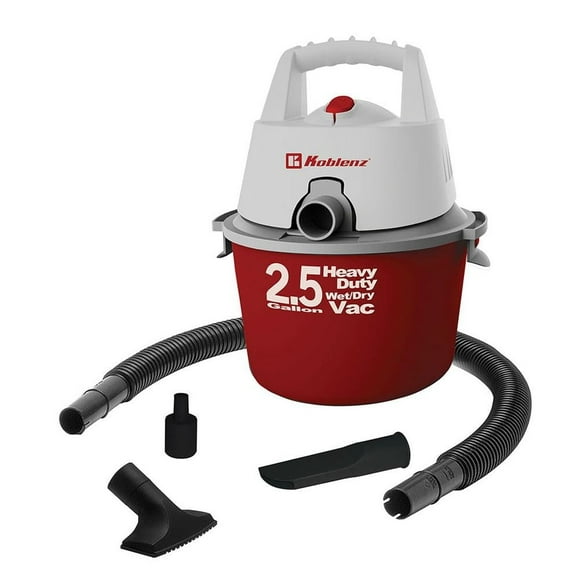 Aspiradora Koblenz 2.5 Galones Seco Mojado Rojo