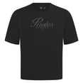 thumbnail image 2 of Men's Levelwear Black Pittsburgh Pirates Ethereal Oversized Luxe Signature Knit T-Shirt, 2 of 3