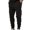 Black, variant on Men's Slim Jogger Workout Gym Running Bodybuilding Sweatpants Dark Gray M