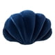 thumbnail image 1 of Almohadas con forma de concha, almohada decorativa, linda y cómoda, cojín de suelo con forma de almeja. Azul marino, 1 of 9