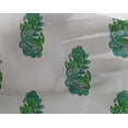 thumbnail image 5 of oneOone Georgette Viscose Green Fabric Block Sewing Craft Projects Fabric Prints By Yard 42 Inch Wide-8Y, 5 of 5