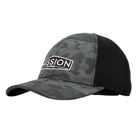 MISSION Cooling Westchester Hat, Black Forest Etched Camo