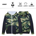 thumbnail image 3 of Sudadera con capucha de sublimación para hombre, suéter con estampado DIgital, bordado OEM, Unisex, personalizado, con cremallera completa, WW16, venta al por mayor, 3 of 5