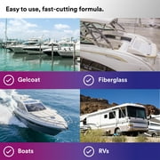 3M Perfect-It Gelcoat Heavy Cutting Compound, 1 Gallon, Works on Boats and RVs