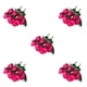 thumbnail image 1 of Ramo de flores artificiales Cateissary 2 uds tulipanes de seda color púrpura, 1 of 6