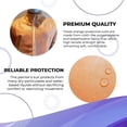 thumbnail image 5 of Disposable Coveralls for Men and Women Medium. Orange Hazmat Suits Disposable PP + PE 40 GSM. Medical Protective Suit Disposable with Open Wrists, Ankles, Front Zipper, No Pocket, 5 of 8