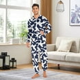 thumbnail image 3 of joogoo Cows Wavy Unisex Adults Onesies Pajamas Jumpsuits L, 3 of 7
