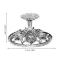 thumbnail image 2 of OULII -Shaped Aluminum Alloy Crystal Sphere Display Stand for Decor, 2 of 7