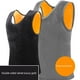 thumbnail image 2 of Sonducket Chaleco para hombre, portátil, plegable, lavable, elegante, a la moda, de Color sólido, térmico, cálido, para mantener la ropa interior de Ropa interior gris claro L Sonducket AP013429-11, 2 of 6