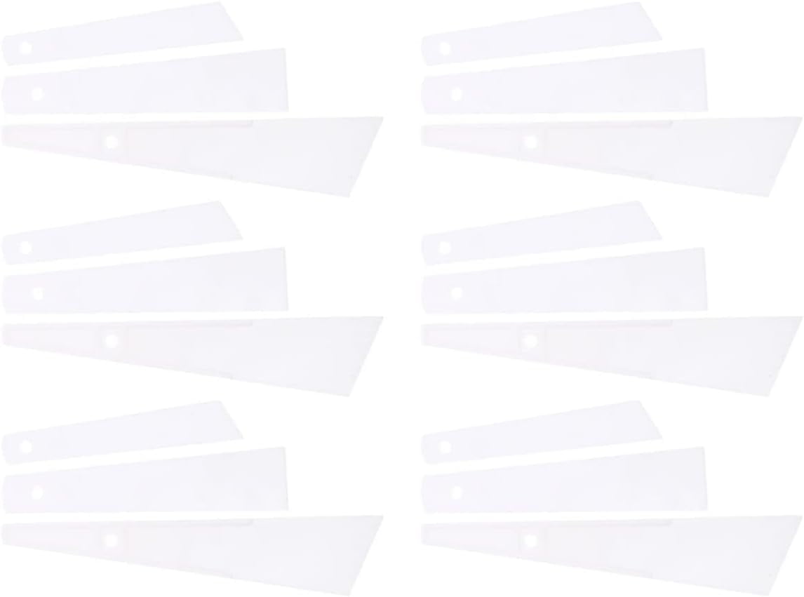 18 Pcs Glue Spreaders glue spreader tool clear glue smear sticks mini