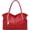Red, variant on Women Hobo Tote Satchel Purse PU Leather Top-handle Handbags with Fox Pendant Shoulder Bag