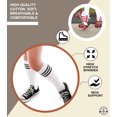 thumbnail image 3 of 24 Pairs Of Yacht & Smith 26 Inch Wholesale Women's Tube Socks, Women's Cotton Referee Sport Socks Size 9-11 (White), 3 of 7