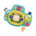 thumbnail image 3 of Volante de juguete, volante de conducción de simulación de automóviles, juguetes de sonido para bebés, juguete de conducción de automóvil portátil Verde, 3 of 8