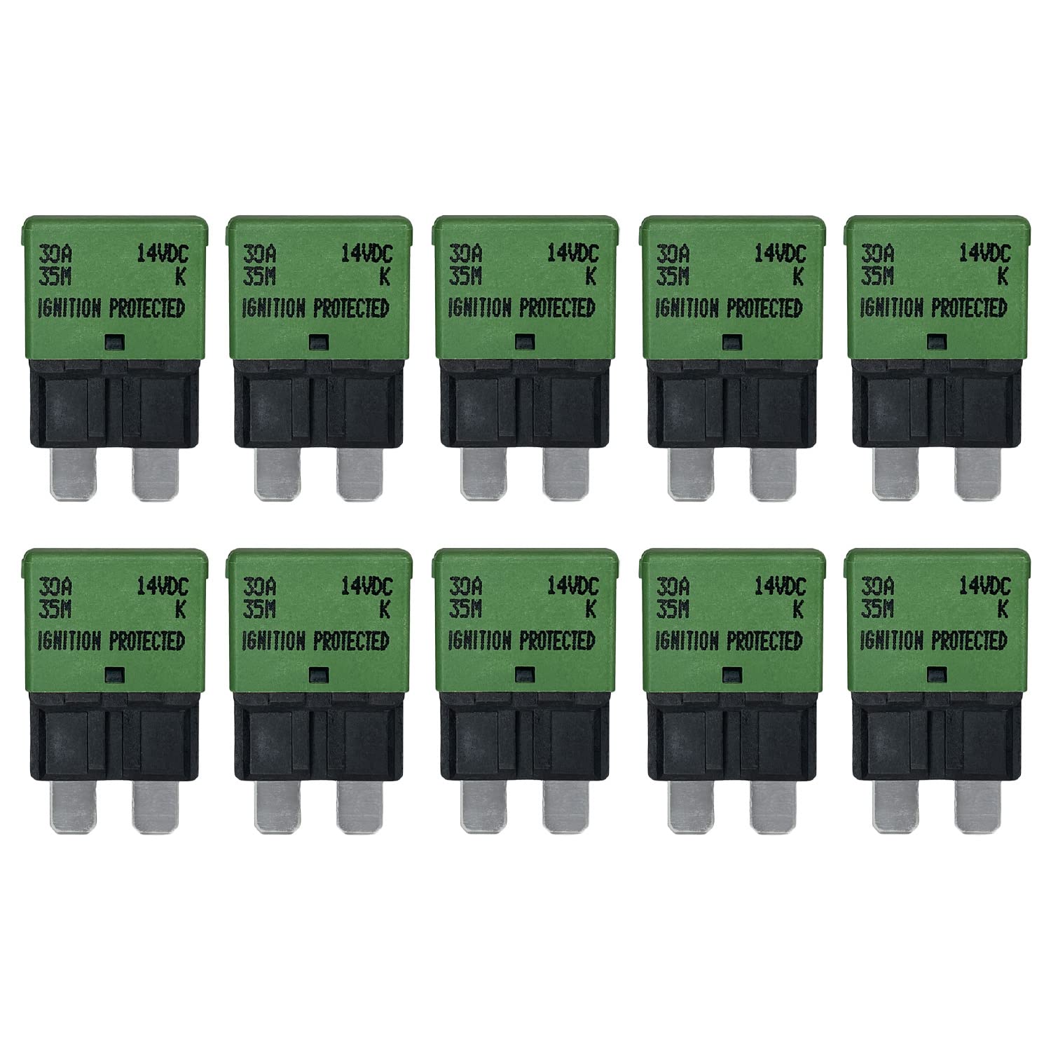 Auto Reset ATC/ATO 30 Amp Circuit Breaker Fuse for Automotive Marine