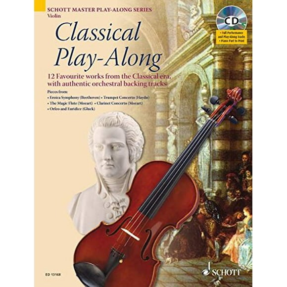 Jeu Classique : 12 Uvres Préférées de l'Ère Classique Livre/CD Pack (Schott Master Play-Along)