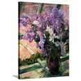 thumbnail image 3 of Lilacs in a Window, C1880, Botanical Stretched Canvas Wall Art by Mary Cassatt Sold by Art.Com, 3 of 3
