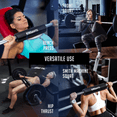 thumbnail image 5 of RIMSports Barbell Hip Thrust Foam Bar Pad for Weightlifting and Bodybuilding, 5 of 8