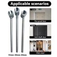 thumbnail image 2 of 19mm Hinges Adjusting Wrench Hook Spanner For Round Bolt Hand Tools, 2 of 5