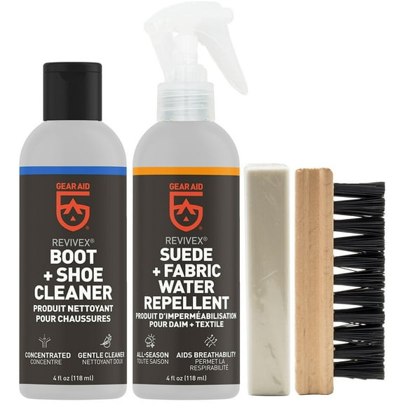 Gear Aid Revivex Suede and Fabric Boot Care Kit