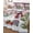Pink, variant on Quilt King Size Bedding Set, Christmas Snowman Reversible Summer Quilt 3 Pieces, Winter Snowflakes Country Xmas Trees Grey Lightweight Bedspreads Coverlets with 2 Pillow Shams for All Seasons