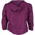 thumbnail image 2 of I5 Apparel  Hooded 3/4 Length Rain Jacket (Women), 2 of 3