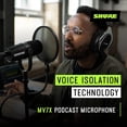 thumbnail image 5 of Micrófono Shure MV7X XLR para Podcast Profesional, 5 of 5