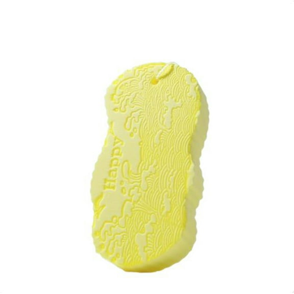 Baby Bath Sponge, Baby Bath Rubbing Tool, Gentle Soft Mud Cleaning Sponge For Infant Bathing, Absorbent Quick-Dry Baby Bath Towel, Easy To Use One-Handed Cleaning Wipes