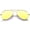 Gold / Yellow Mirror, variant on sunglassLA Unisex Premium Nickel Plated Frame Multi-Coated Mirror Lens Aviator Sunglasses (Gold / Red Mirror) - 59mm
