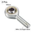 thumbnail image 3 of Uxcell Spherical Rod End Bearing Joint Bearing Right Hand Male Thread Connector 8mm, 3 of 6