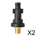 thumbnail image 1 of Adaptador para lavadora a presión,Adaptador para lavadora a presión Kit de conexión rápida,Accesorios adaptadores de boquilla de espuma 1/4 Generador de espuma,Conector de manguera de, 1 of 6