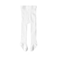 thumbnail image 4 of Bixock Toddler Girls Dance Leggings High Waist Knit Cotton Tights Soild Color Slim Casual Pantyhose Soft Comfortable Workout Daily Wear Girls Clothings Size 5-6Years, 4 of 5