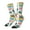 White, variant on Playing Video Games Crew Socks for Men & Women, Breathable Casual Athletic Ankle Socks