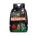 thumbnail image 2 of Mochila de tendencia para estudiantes de primaria para hombres y mujeres, bolso escolar Roblox, bolso de hombro periférico para juegos, bolso escolar con cremallera de dibujos animados, 2 of 4