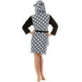 thumbnail image 3 of Casual Nights Women's Fleece Hooded Bathrobe Robe, 3 of 5