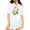 White, variant on Cozymy Minimalist Flower Illustration Crewneck Shirt Women's Trendy Spring Summer Top