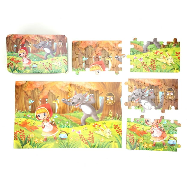 Rompecabezas de los niños, regalo de los rompecabezas del rompecabezas de la historieta de los rompecabezas del niño 60pcs diseñado a medida