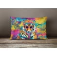 thumbnail image 4 of Hippie Animal Bengal Tiger Throw Pillow, 4 of 4