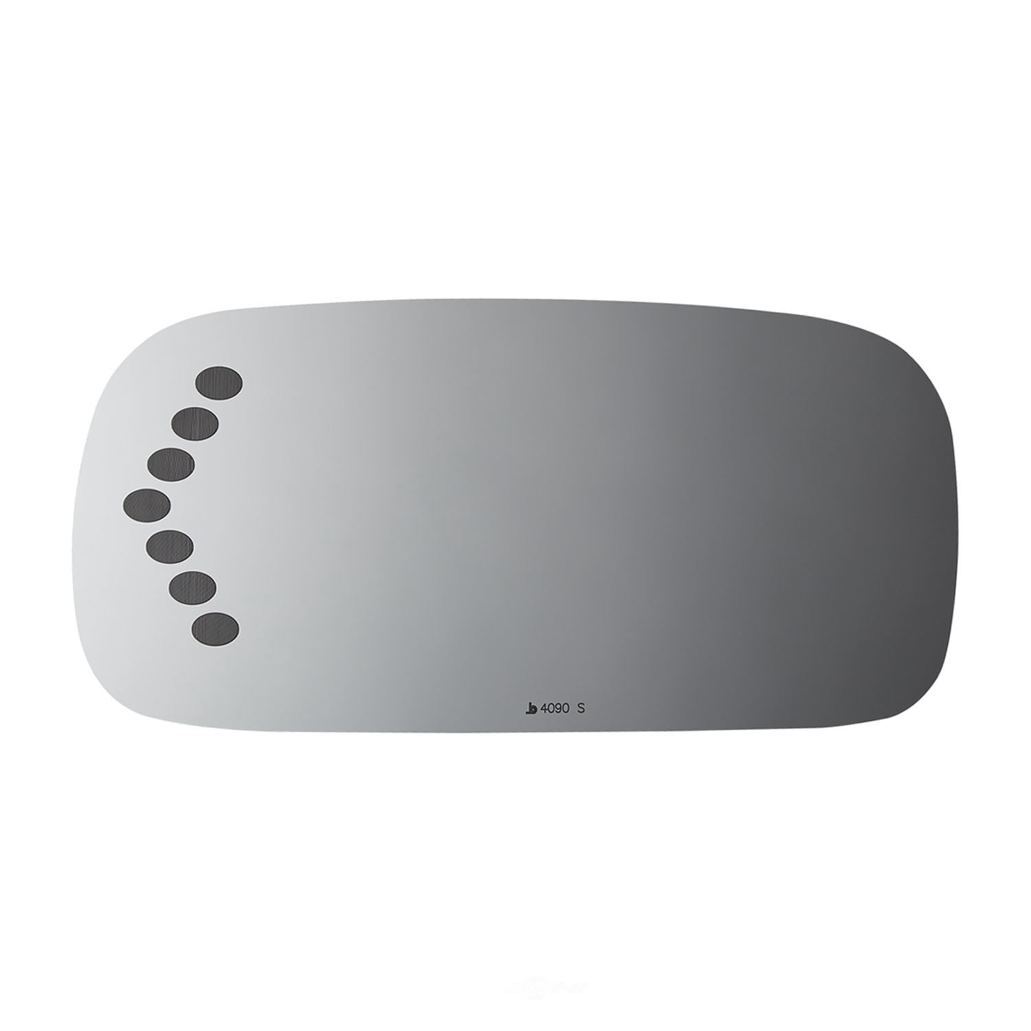 Burco Side View Mirror Replacement Glass - Clear Glass - 4090S
