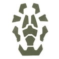 thumbnail image 1 of de casco alto DIY 11 unids/set accesorios de casco Verde shamjiam Pegatinas Cascos, 1 of 8