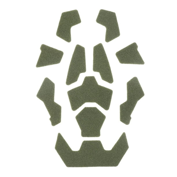 de casco alto DIY 11 unids/set accesorios de casco Verde shamjiam Pegatinas Cascos
